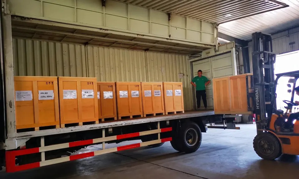 Sistemas de filtración Jingyuan listos para expedición