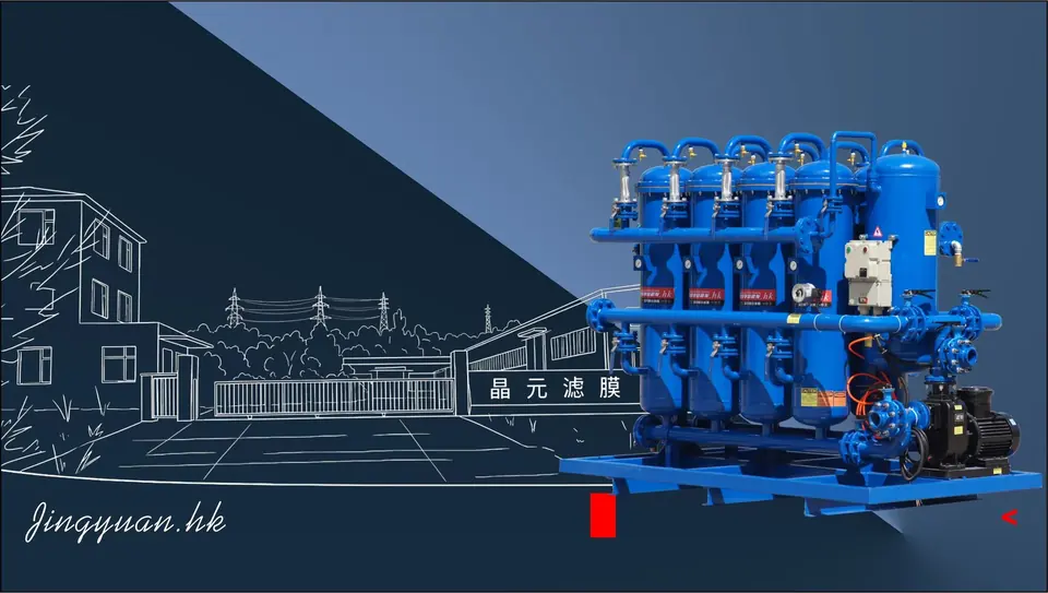 Sistema de filtración de precisión sobre skid para la cadena de suministro de combustible JY-DX40 — equipo de filtración industrial Jingyuan