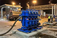 Vista 2 — Sistema de filtración de precisión sobre skid para la cadena de suministro de combustible JY-DX40
