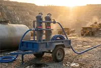 Vista 3 — Sistema de filtración de precisión sobre skid compacto multifunción JY-DX5