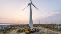 Vista 2 — Sistema de cambio de aceite del multiplicador de aerogenerador JY-F35