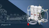 Vista 1 — Unidad de filtración de precisión para la depuración de aceite lubricante industrial JY-H330
