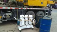 Vista 3 — Unidad de filtración de precisión para la depuración de aceite lubricante industrial JY-H330